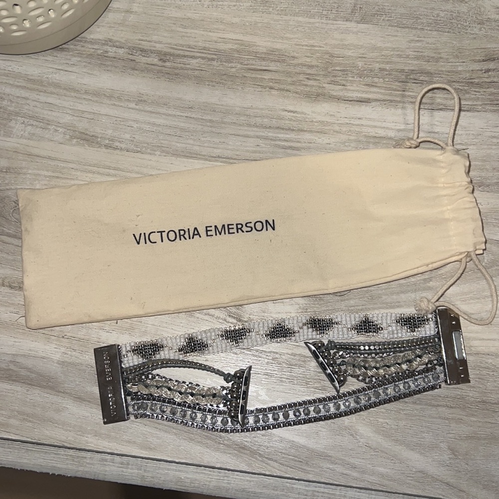 Victoria Emerson | Beaded Apple Watch Band